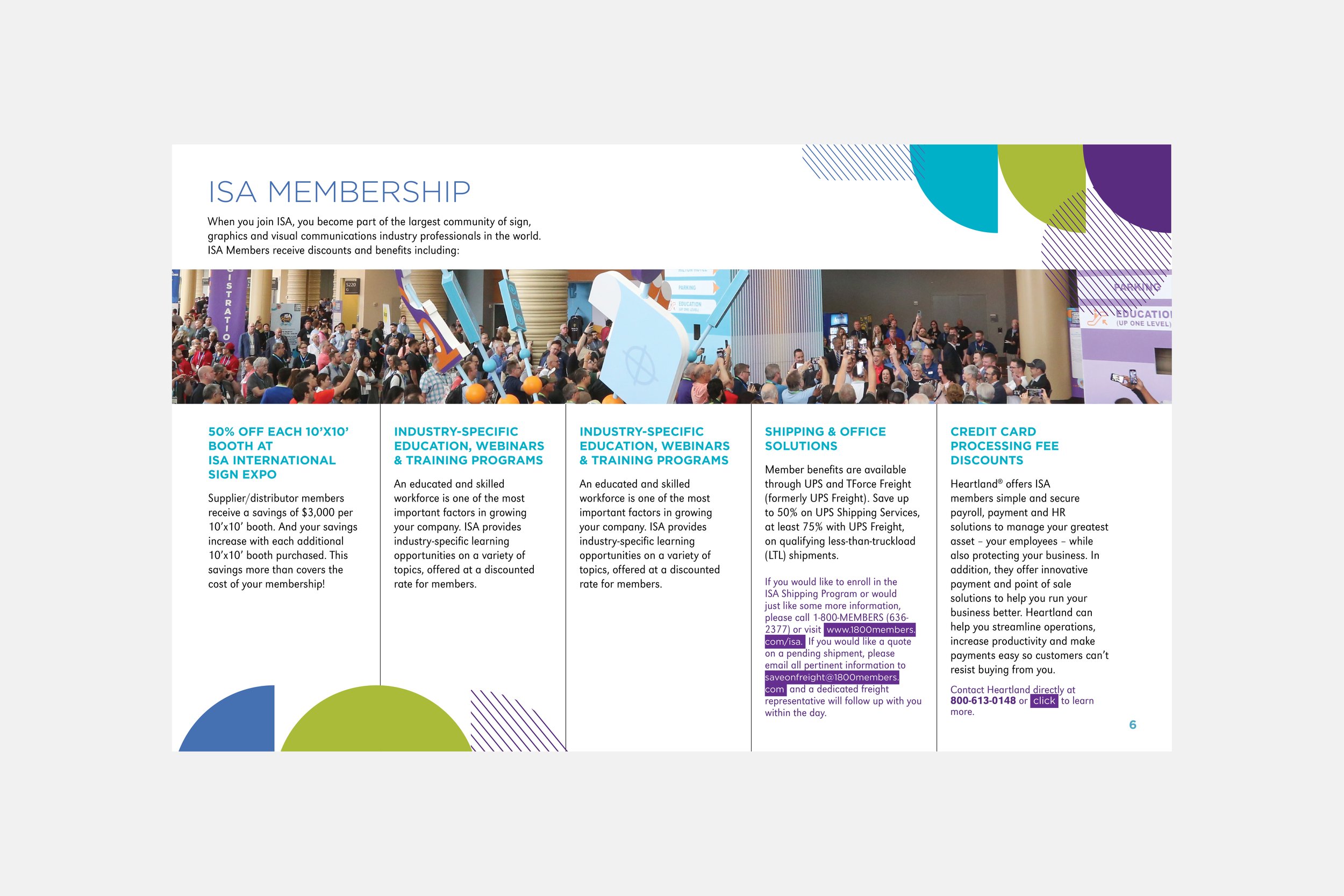 ISA sponsorship — associate creative
